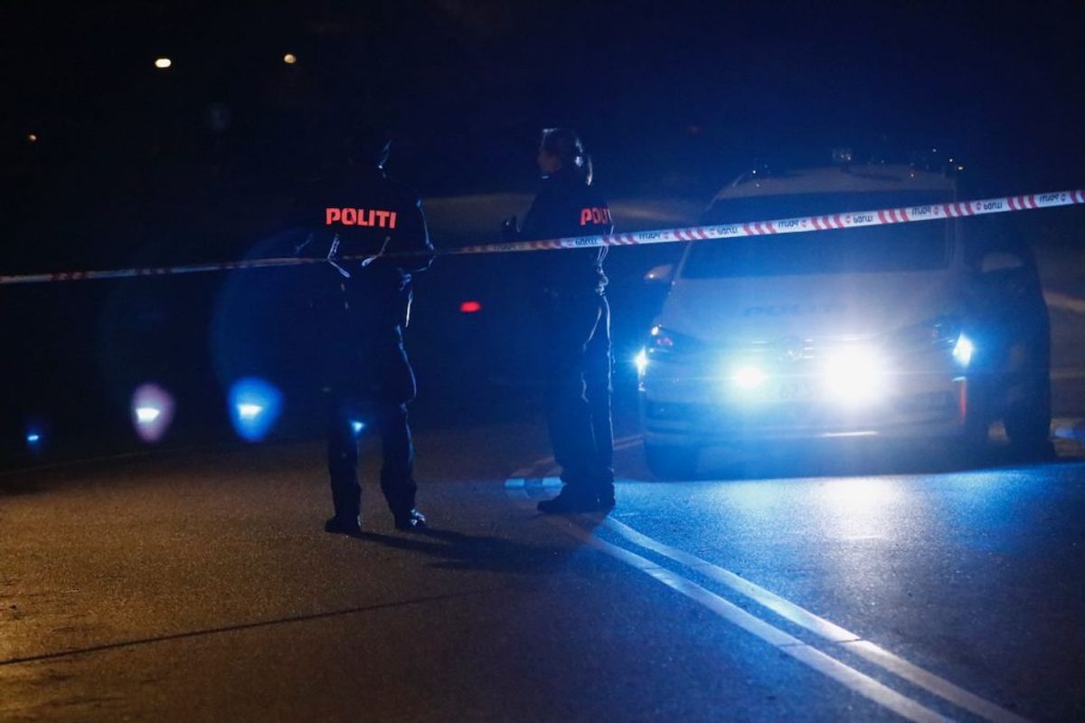 En 23-årig mand blev dræbt ved knivstikkeriet. KLIK OG SE FLERE BILLEDER. Foto: Presse-fotos.dk
