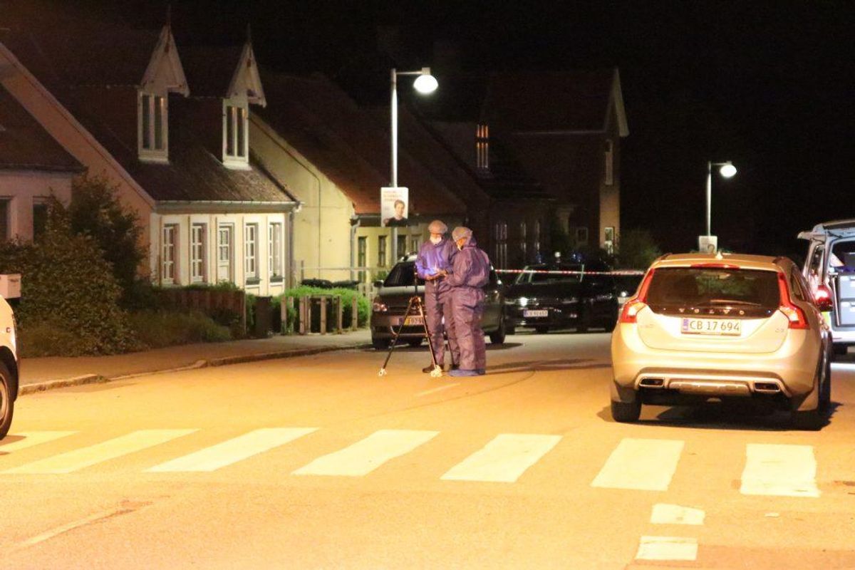 En mand er fundet død. KLIK VIDERE OG SE FLERE BILLEDER. Foto: Presse-fotos.dk
