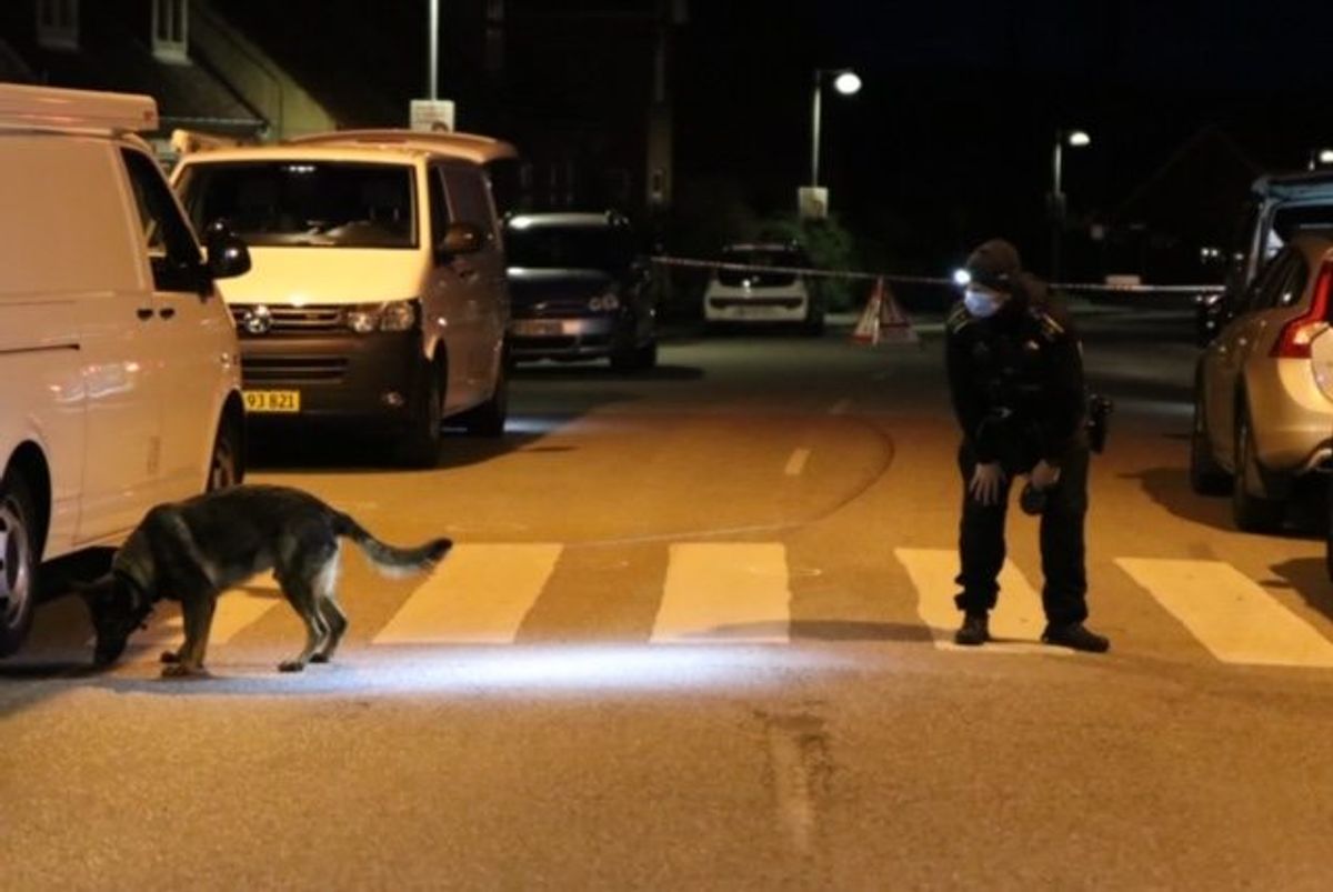En mand er fundet død. KLIK VIDERE OG SE FLERE BILLEDER. Foto: Presse-fotos.dk