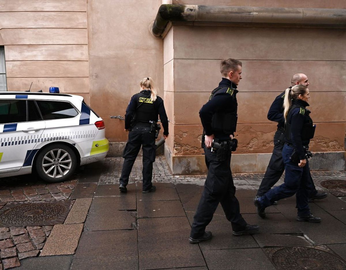 Otte personer er torsdag blevet fremstillet i grundlovsforhør i Københavns Byret. Mens en person er fremstillet i Odense Byret. Foto: Philip Davali/Ritzau Scanpix