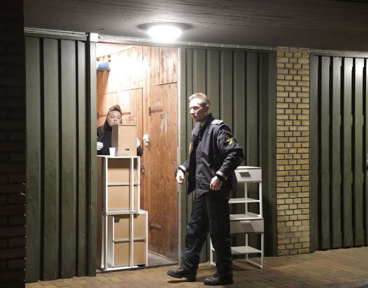 Onsdag foretog dansk politi flere ransagninger på flere adresser landet over i forbindelse med planlægning af terror. Foto: Nils Meilvang/Ritzau Scanpix