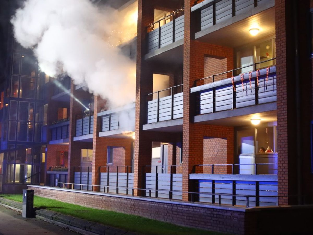 Anmeldelsen lød på, at lejligheden var overtændt. KLIK FOR FLERE BILLEDER. Foto: Presse-fotos.dk