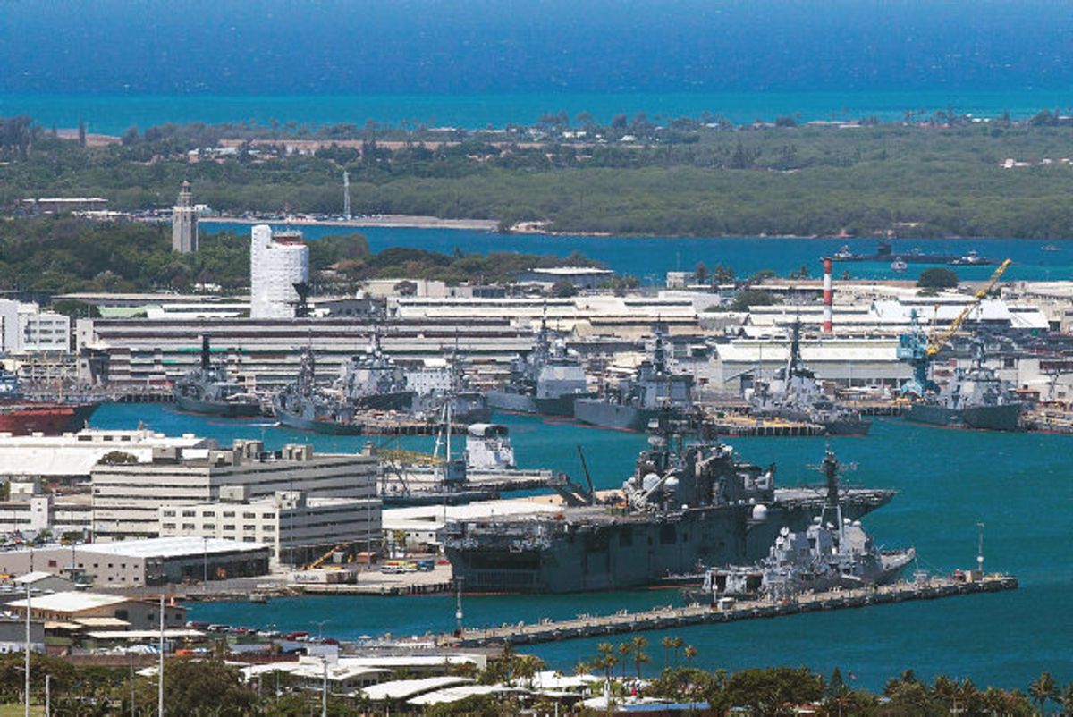 Fredag er det 78 år siden, at angrebet på Pearl Harbor blev indledt tidligt om morgenen den 7. december 1941, da Japan angreb den amerikanske stillehavsflåde på Hawaii. (Arkivfoto) Foto: Kent Nishimura/AFP