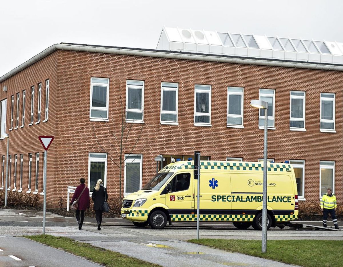 En etårig pige døde på Aarhus Universitetshospital. Arkivfoto: Scanpix