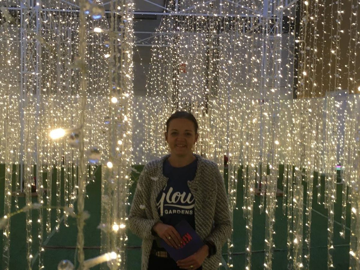 Eva Egebjerg Pasgaard er direktør for Glow Gardens og har været med til at stable det hele på benene. Foto: Newsbreak.dk.
