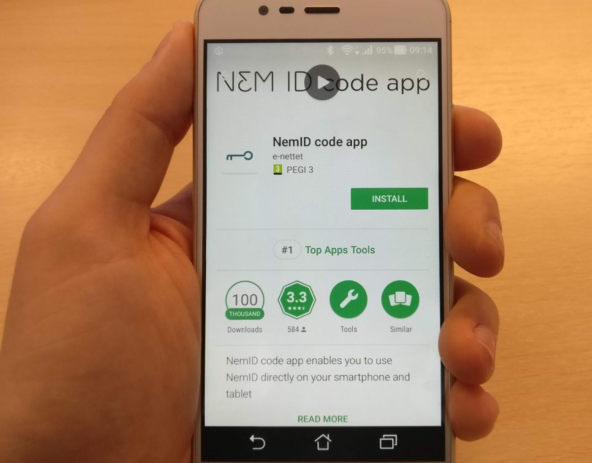 Sidst, men ikke mindst, er den app, som mange allerede har på telefonen, en mulighed. Foto: Privat.