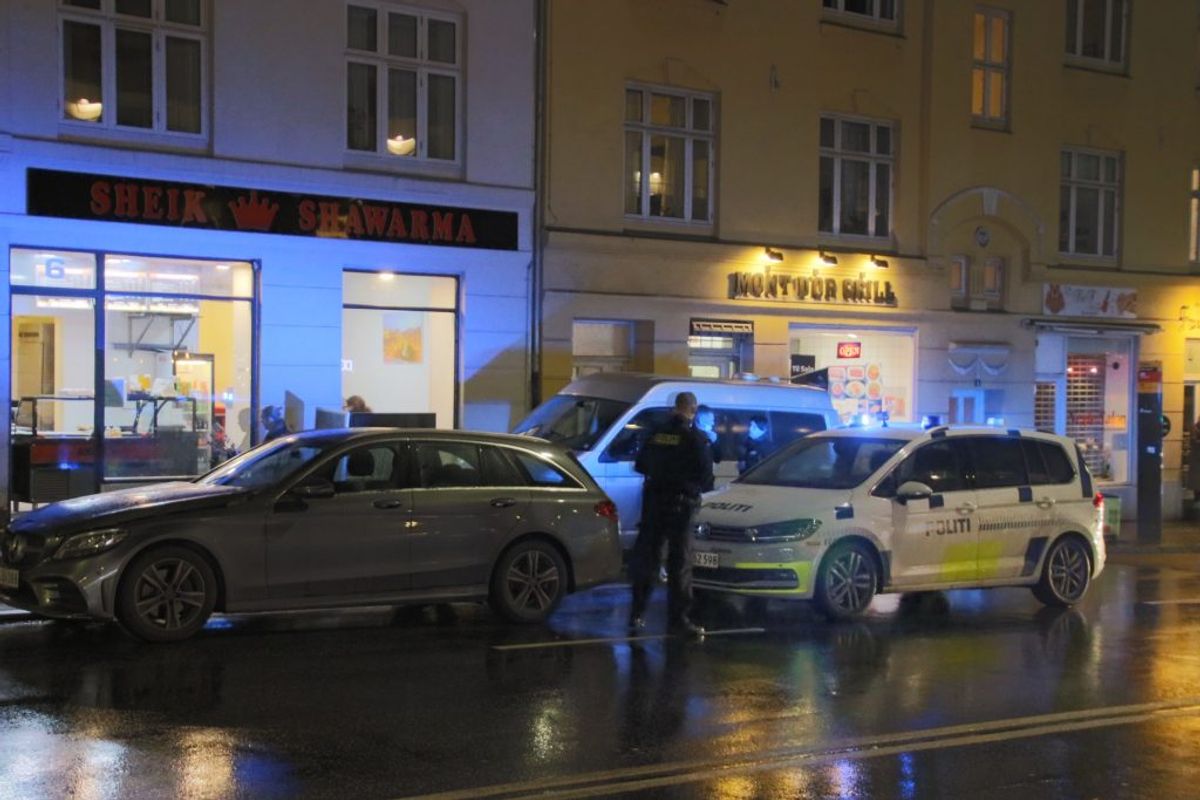 Politiet har fundet bilen. KLIK VIDERE FOR FLERE BILLEDER. Foto: Scanpix