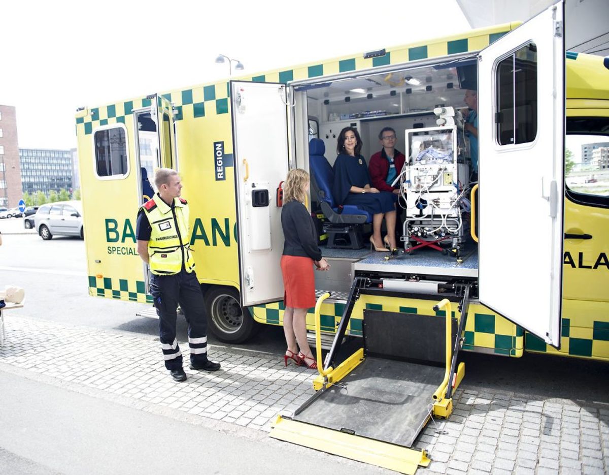 Der er både plads til baby, personale og familie. Foto: Scanpix