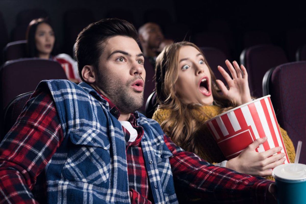 Gyserfilm er et hit blandt danskerne. Genrefoto.