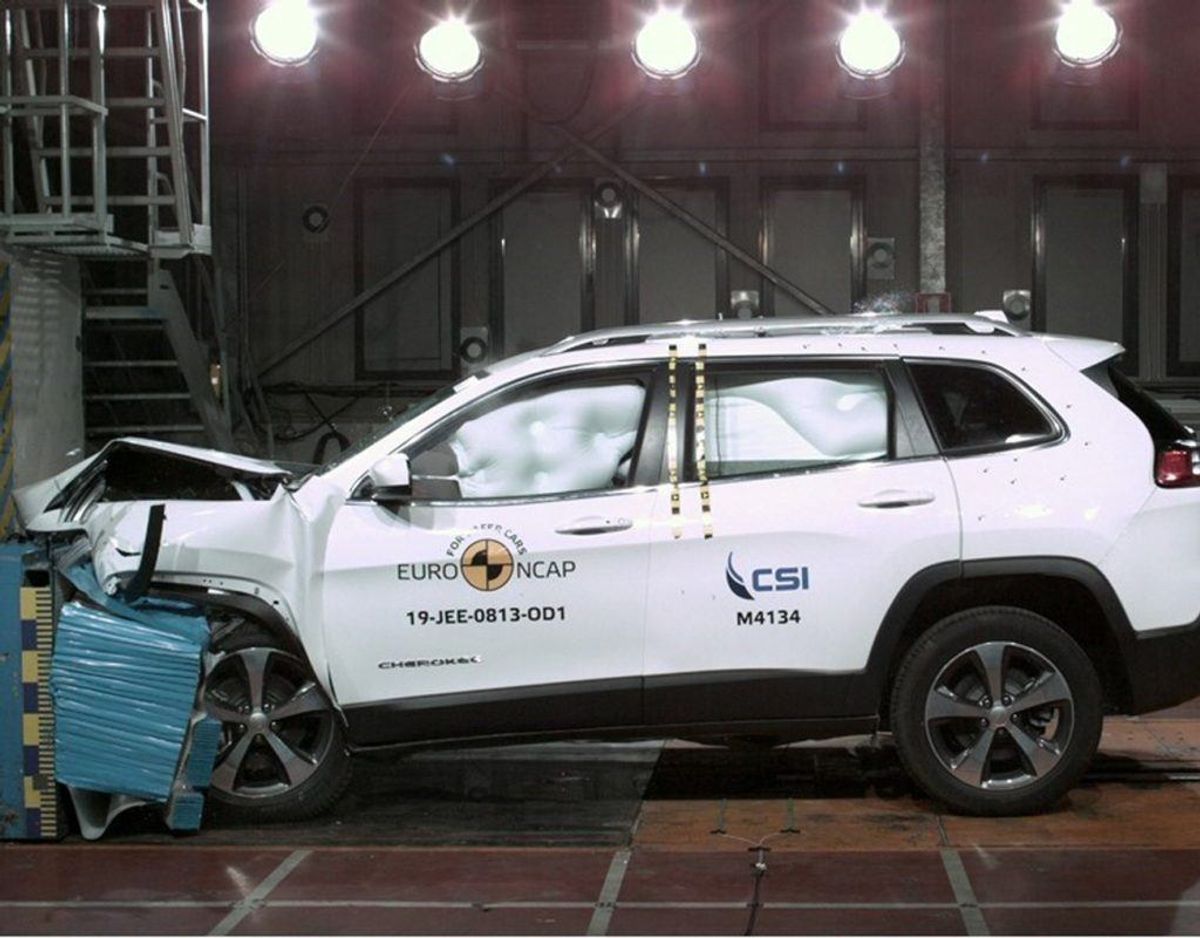 Jeep Cherokee: 4 Euro NCAP-stjerner. Foto: FDM.