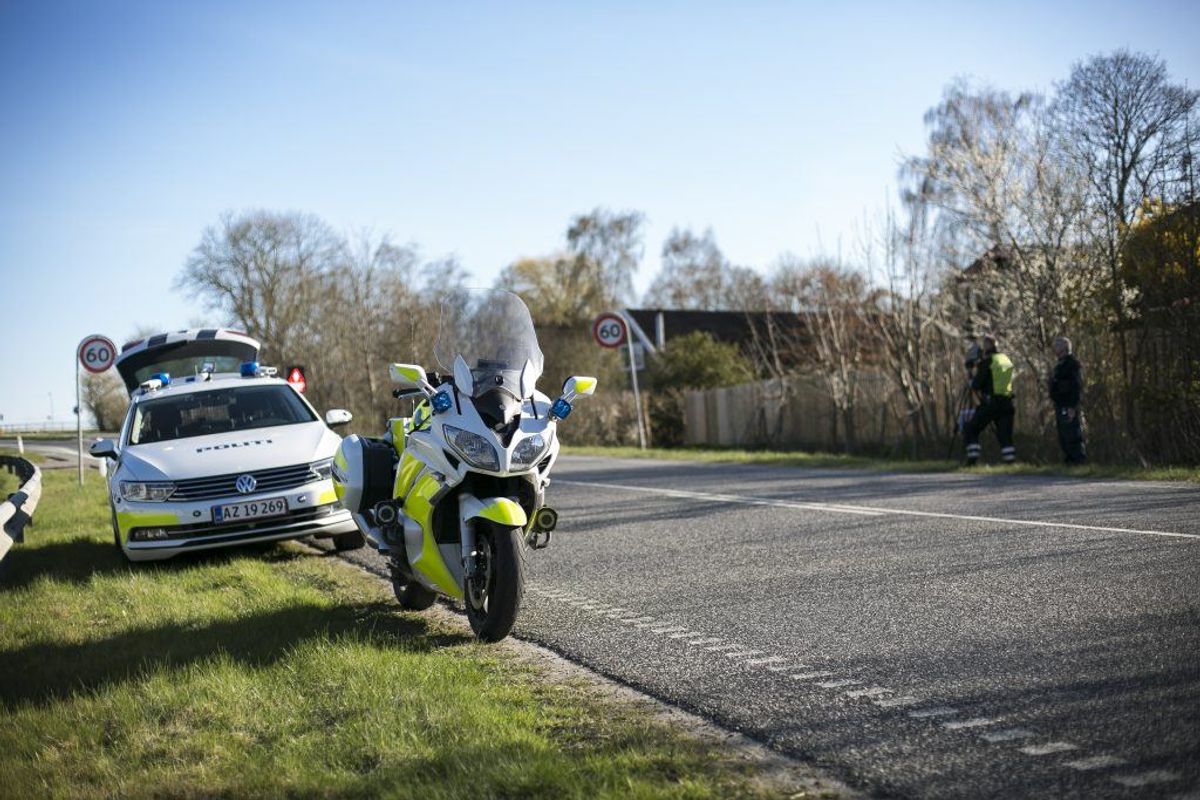 Der blev konstateret 1023 forseelser. Foto: Rådet for sikker Trafik.