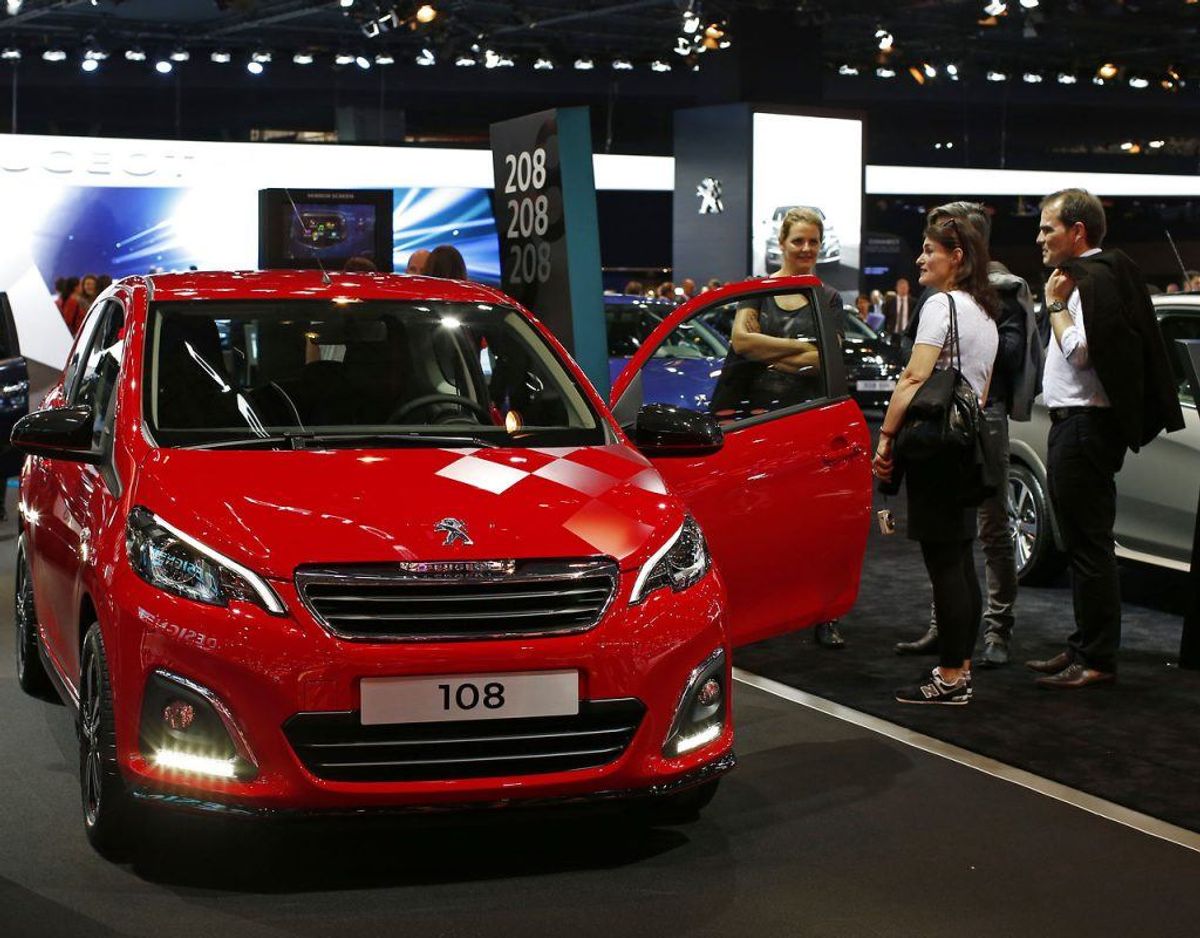 Nr. 17: Peugeot 108 – 250 biler. Foto: Scanpix