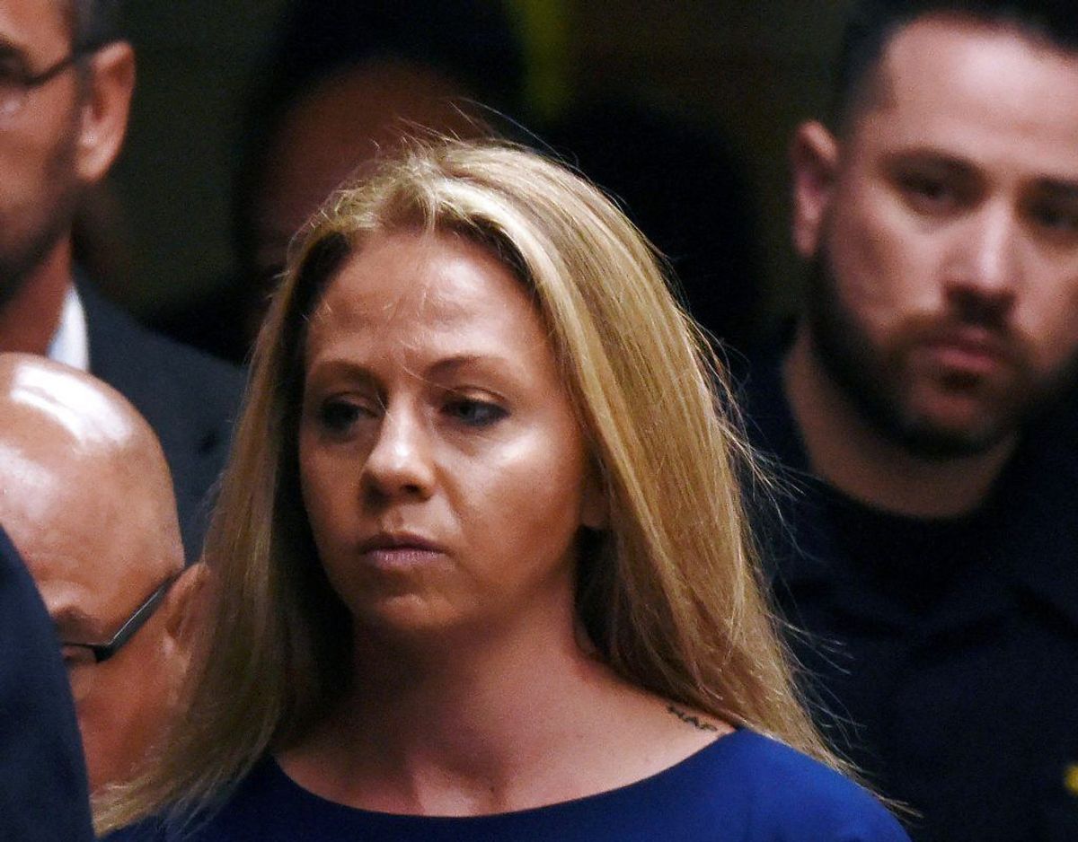 Amber Guyger er blevet kendt skyldig i at have dræbt sin overbo, den sorte Botham Jean, og det har fået sagen til at vække genklang i Black Lives Matter-bevægelsen. Nu er hun blevet dømt. KLIK videre og se det overraskende øjeblik fra retten. Foto: Scanpix