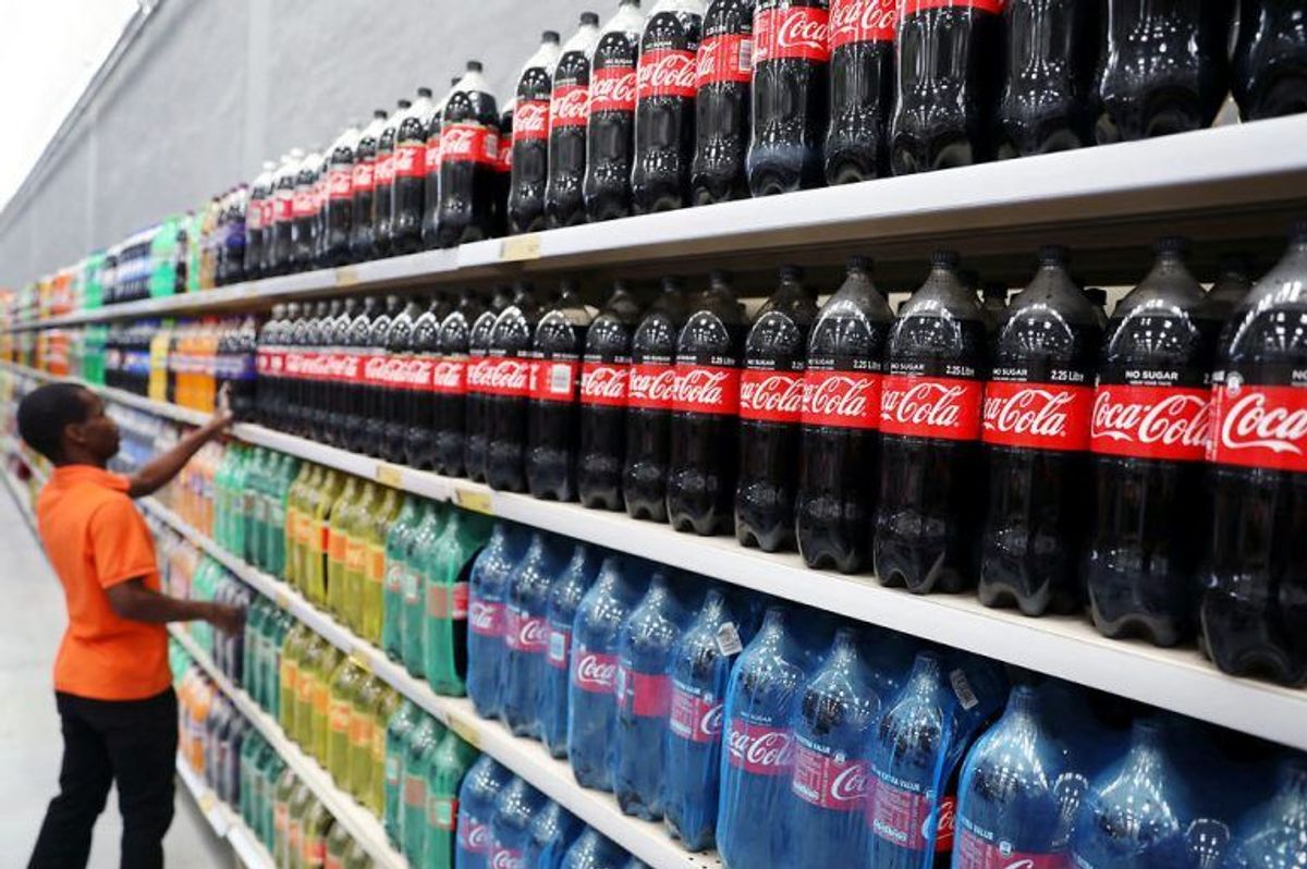 På en sjetteplads finder man sukkerfri cola. Foto: Scanpix