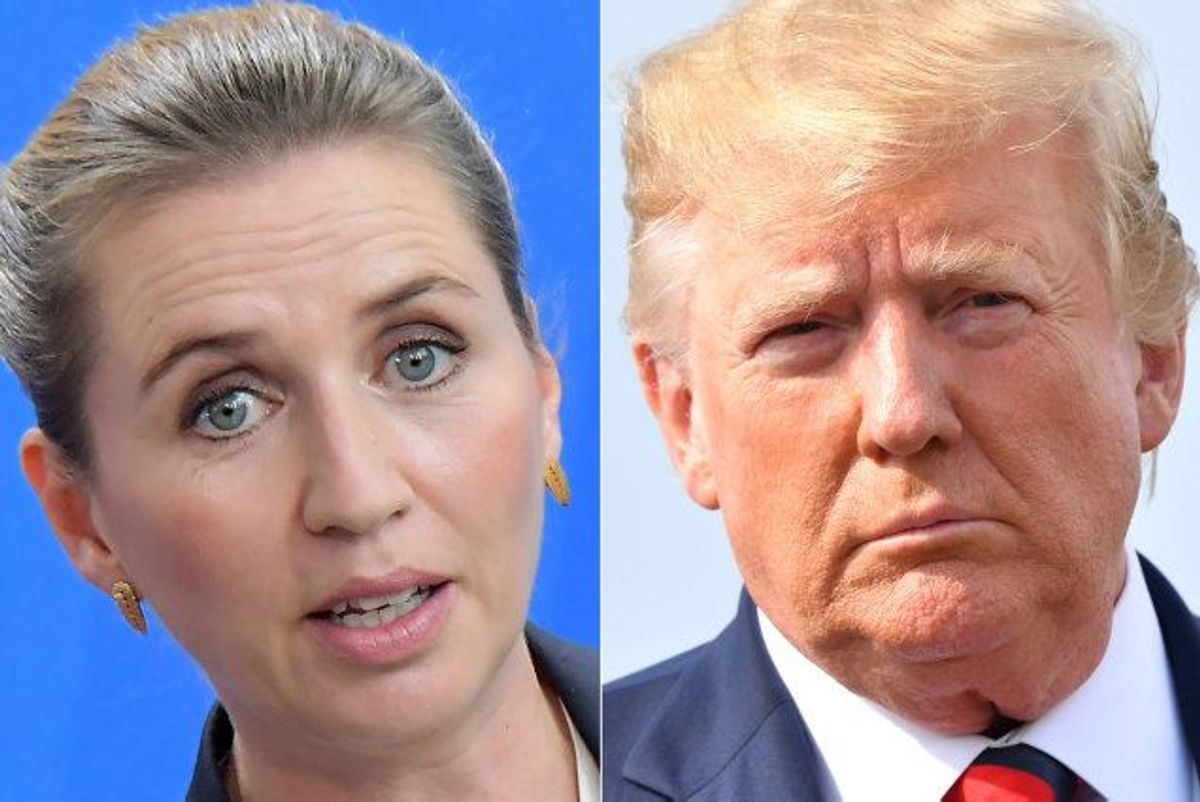USA’s præsident, Donald Trump, har aflyst sit planlagt besøg i Danmark i begyndelsen af september. Det skyldes, at statsminister Mette Frederiksen (S) ikke vil diskutere et muligt salg af Grønland til USA. (Arkivfoto). Foto: Tobias Schwarz, Nicholas Kamm/AFP