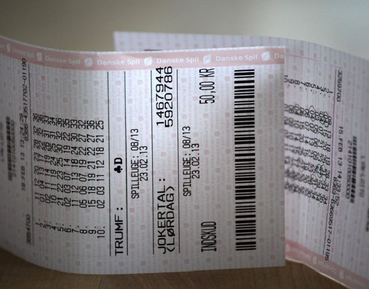 En enkelt heldig spiller havde fem rigtige i Eurojackpot. Det udløste 1.742.074 kroner. Foto: Colourbox.
