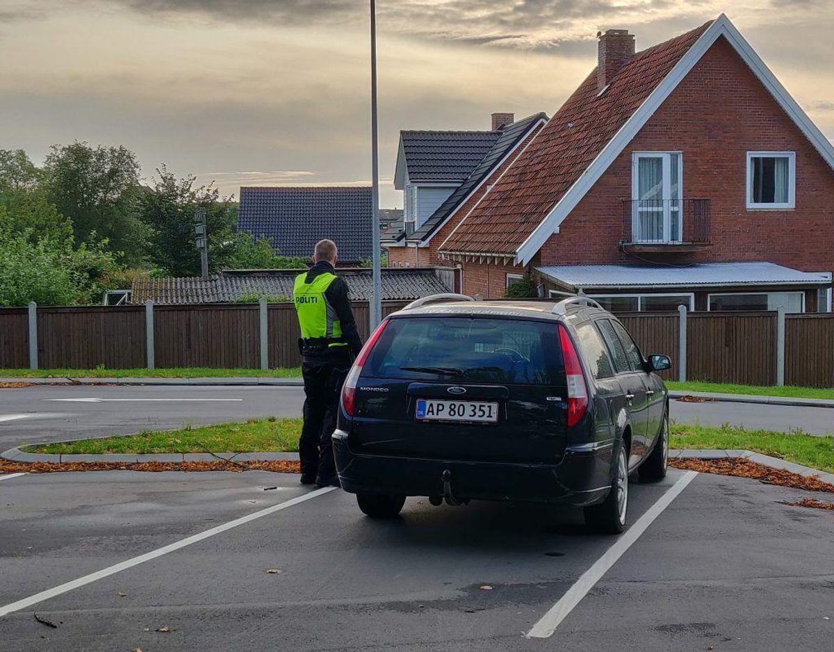 På denne morgen blev der ikke skrevet én bøde. Foto: Newsbreak.dk
