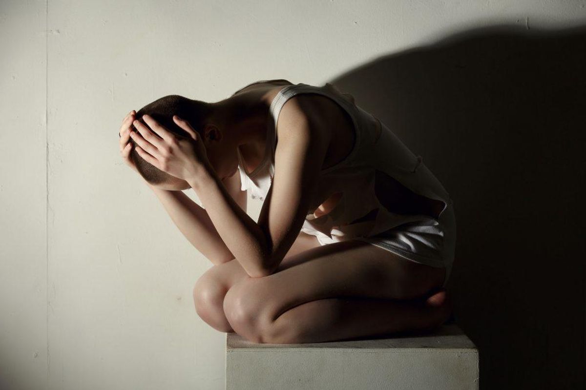 Psykiske lidelser er et omfattende begreb, der ifølge Sundhedsstyrelsen dækker over alle grader af psykisk sygdom, både skizofreni, depression, stress, angst og meget andet. Man vurderer, at 20% af den danske befolkning i løbet af ét år vil blive ramt af en form for psykisk lidelse. Foto: Scanpix.