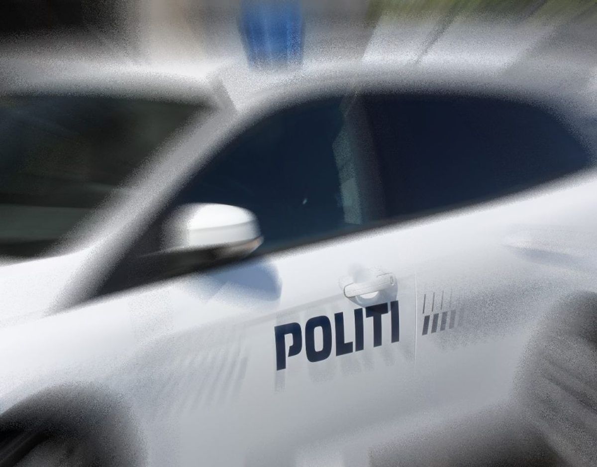 Det var meget tæt på, at politiet fangede tyvene på fersk gerning i musikinstrument-butikken DrumCity. Det lykkedes desværre ikke. Foto: Colourbox