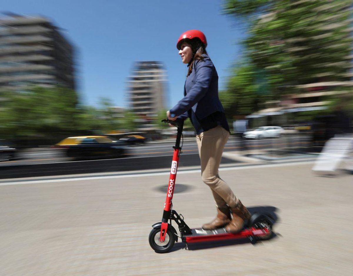 Elløbehjulet må højest kunne køre 20 km/t – ellers er det ikke tilladt. Kilde: Codan. Klik videre i galleriet for flere billeder. Foto: Scanpix/REUTERS/Ivan Alvarado