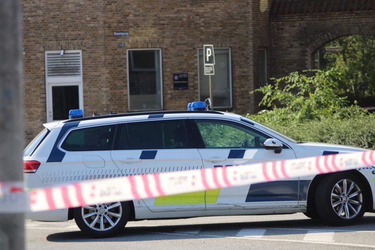 Gerningsmanden er endnu på fri fod. Foto: Presse-fotos.dk