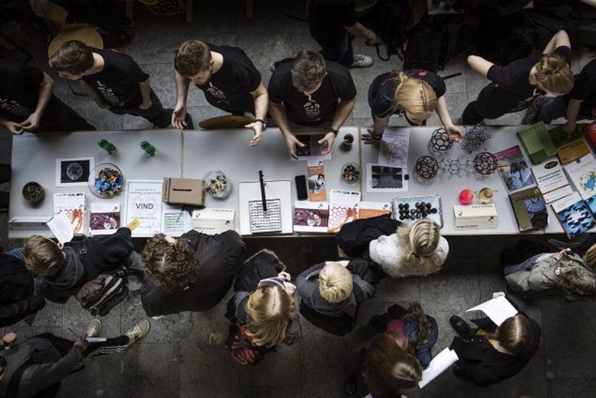 Uddannelsen international business på CBS kræver i år et gennemsnit på 12,4. KLIK VIDERE OG SE, HVILKE UDDANNELSER DER HAR DE HØJESTE KARAKTERKRAV I ÅR. (Arkivfoto) Foto: Thomas Lekfeldt/Scanpix