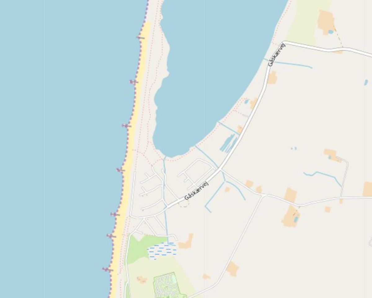 Lemvig: Ferring Strand
Foto: Openstreetmaps-bidragsydere.