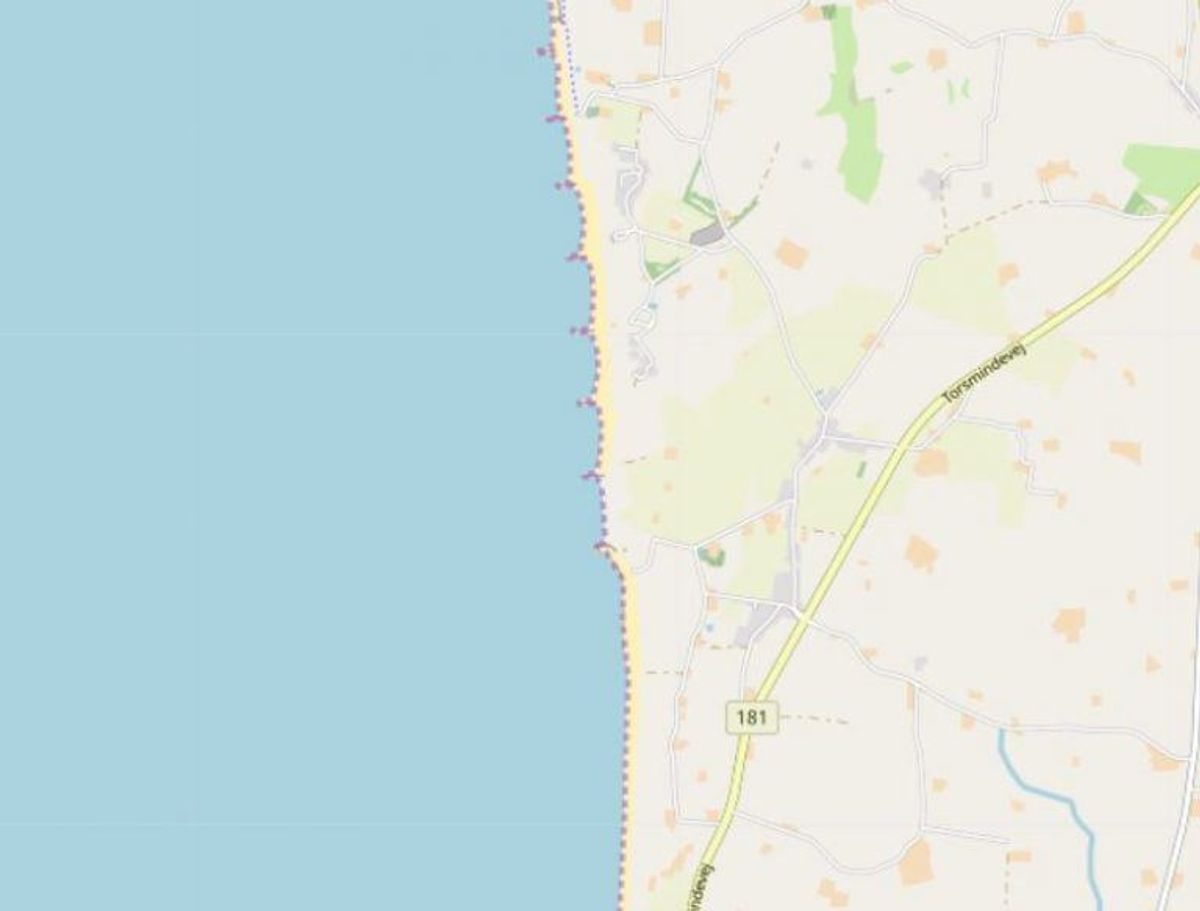 Lemvig: Høfde Q
Foto: Openstreetmaps-bidragsydere.