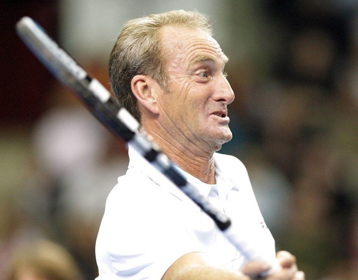 Tennis-legenden Peter McNamara døde lørdag nat efter længere tids sygdom. Klik videre for flere billeder. Foto: Ritzau Scanpix