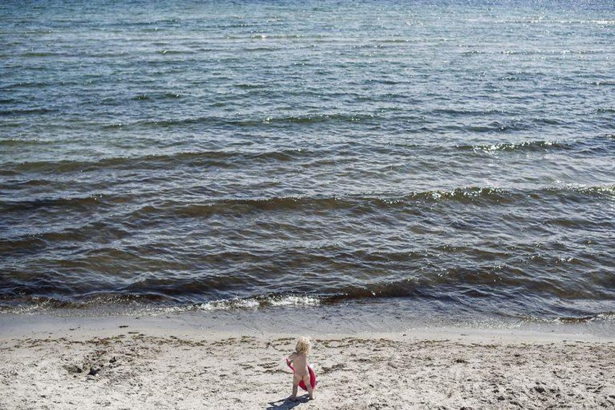Bevar roen. Du bliver ikke trukket ned. Foto: Scanpix