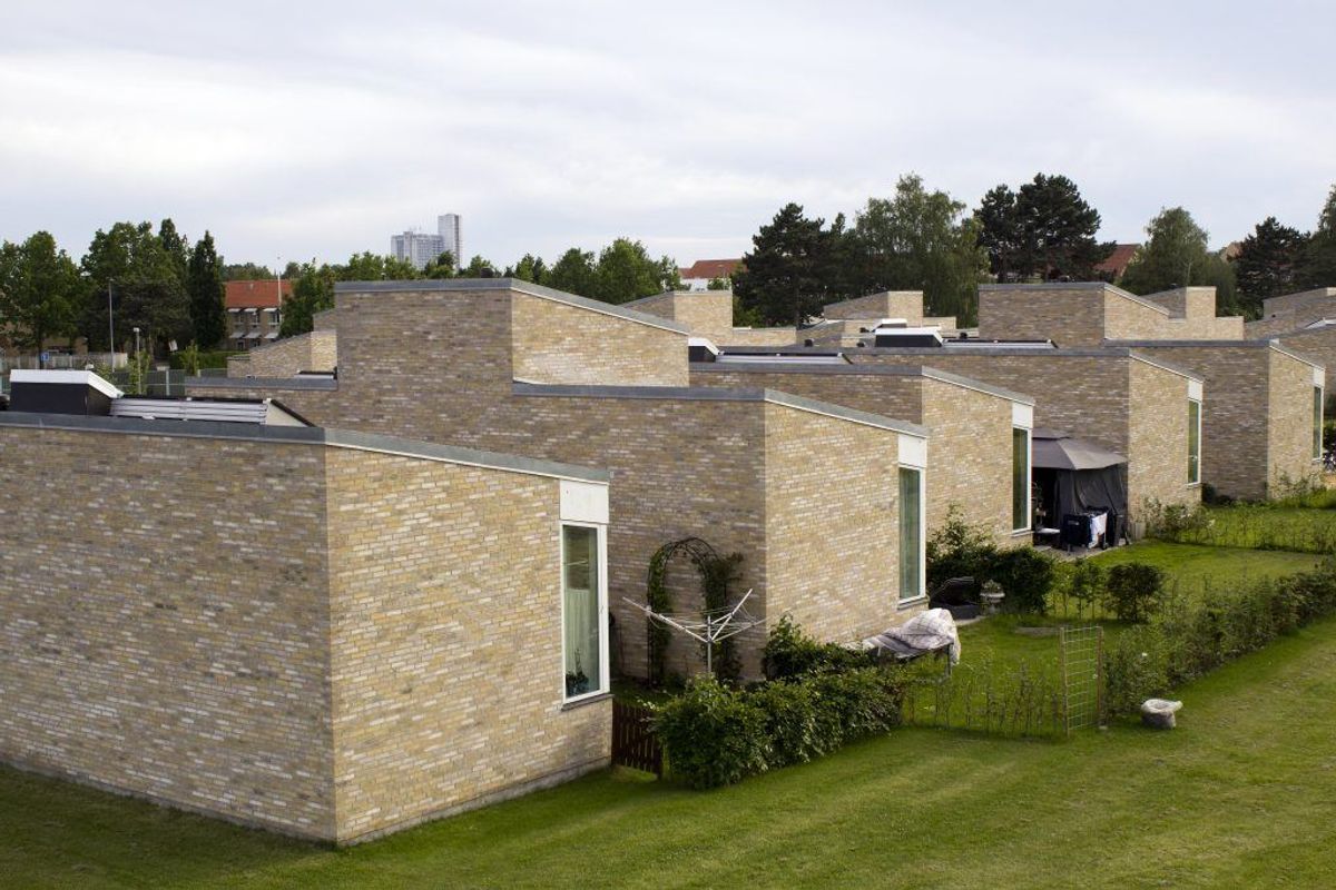 Gladsaxe: Steget med 2547 kroner per kvadratmeter. Kilde: Ritzau/Boligsiden.dk. Arkivfoto.