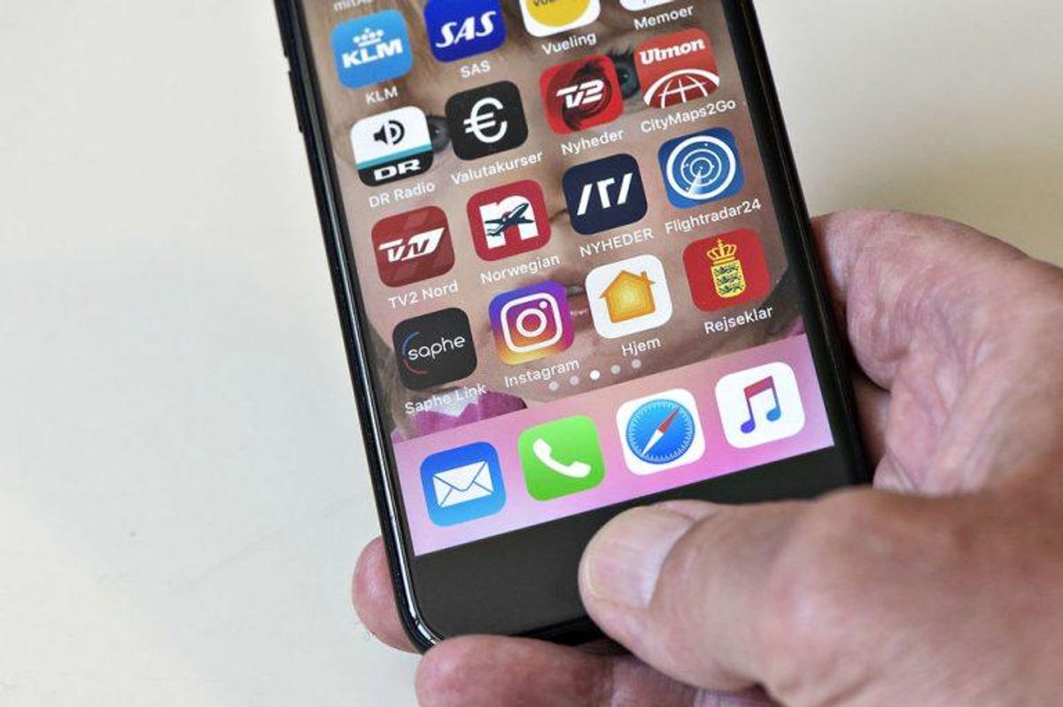 Din telefon ved alt om, hvor du bevæger dig hen – både hvor, hvornår og hvor ofte. Foto: Scanpix