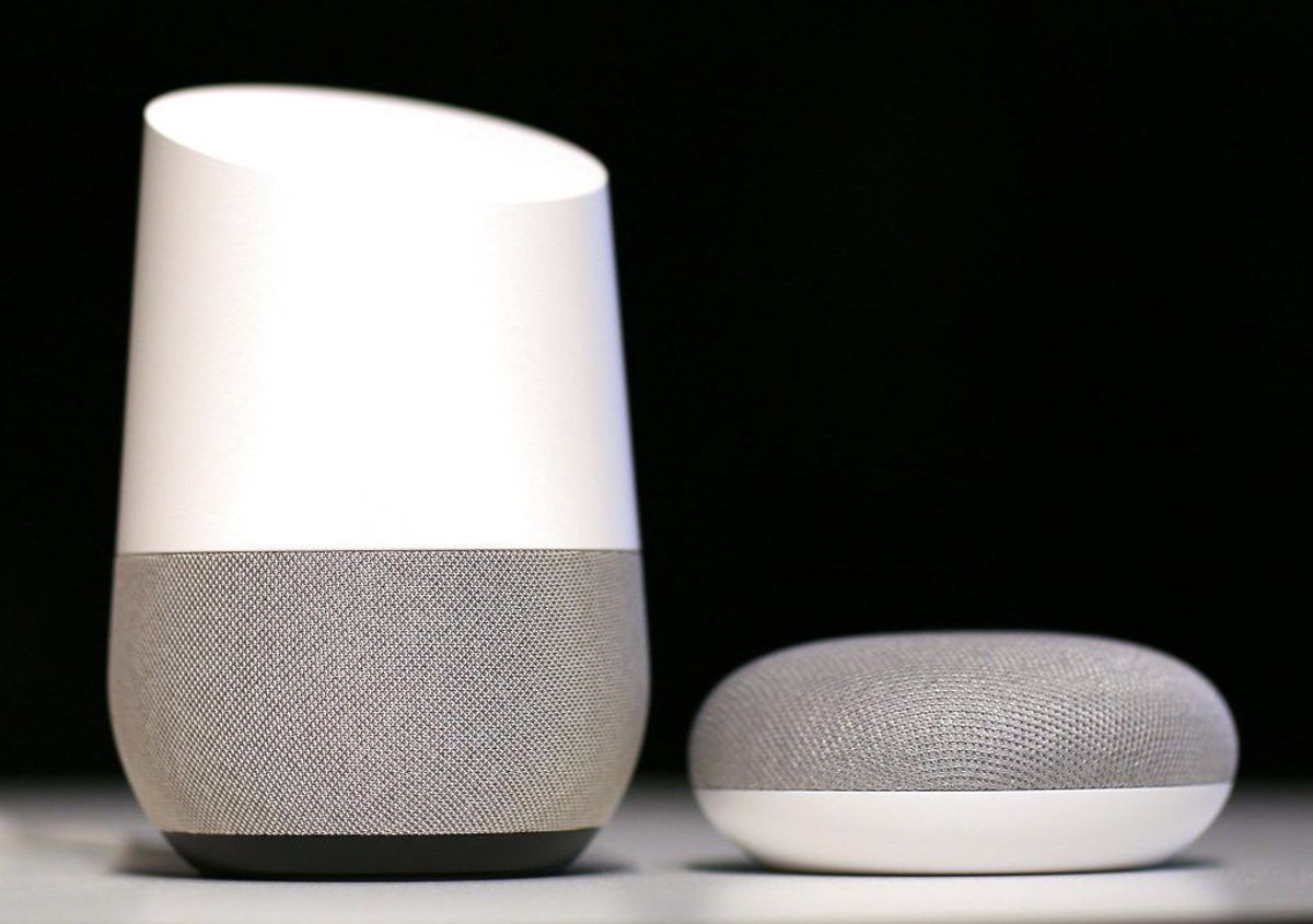 Sådan kan smart-højttalerne, der har optaget, se ud. Foto: Jiji Press/Kazuhiro Fujihara/Scanpix.
