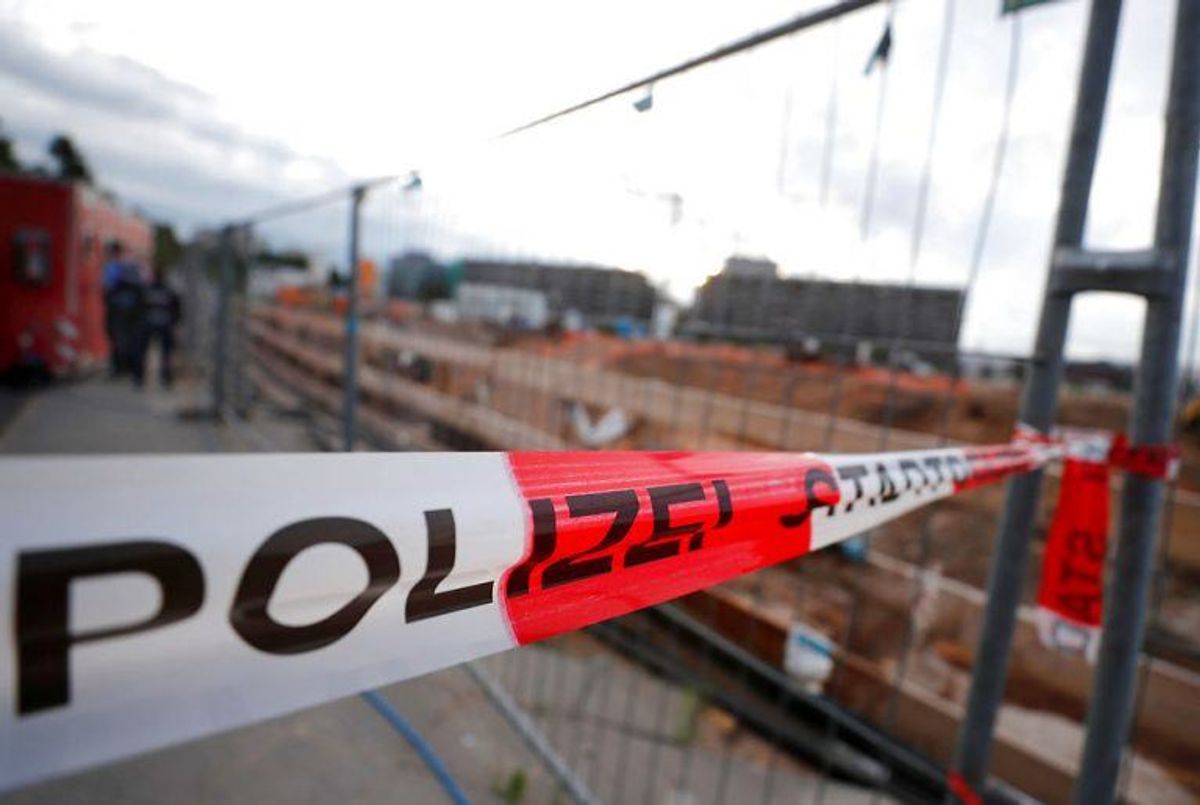 Den store bombe krævede at flere tusinde blev evakueret. KLIK VIDERE FOR FLERE BILLEDER. Foto: Scanpix