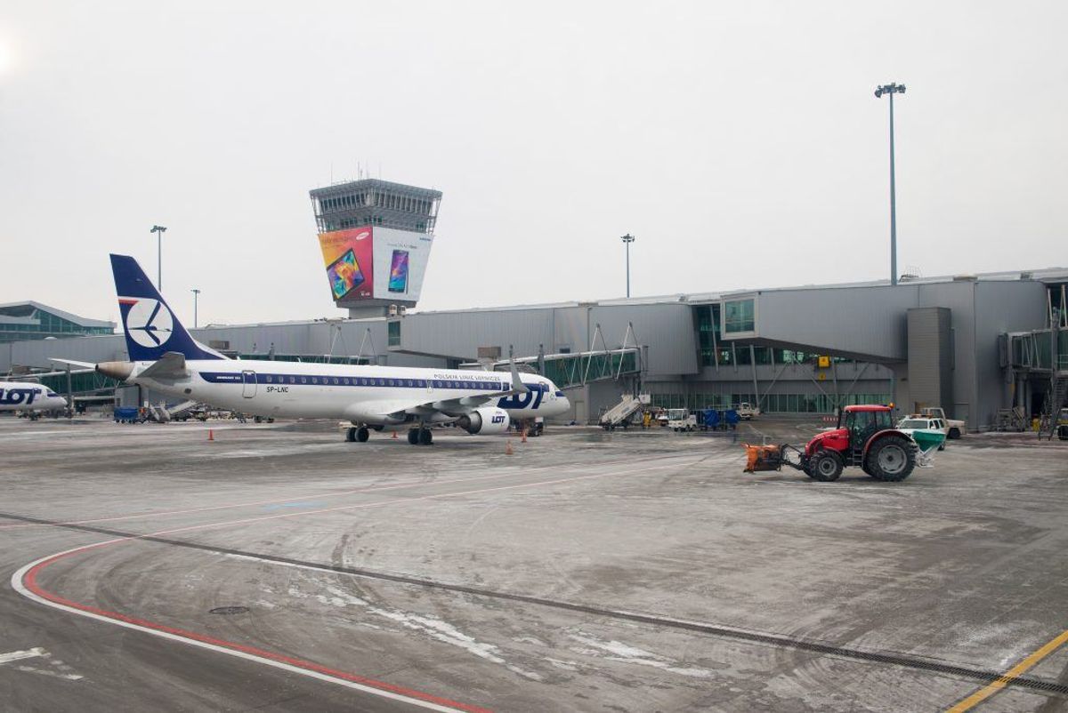 Fjerdepladsen: Warszawa (33 procent forsinkede fly) Kilde: Flypenge.dk. Arkivfoto.