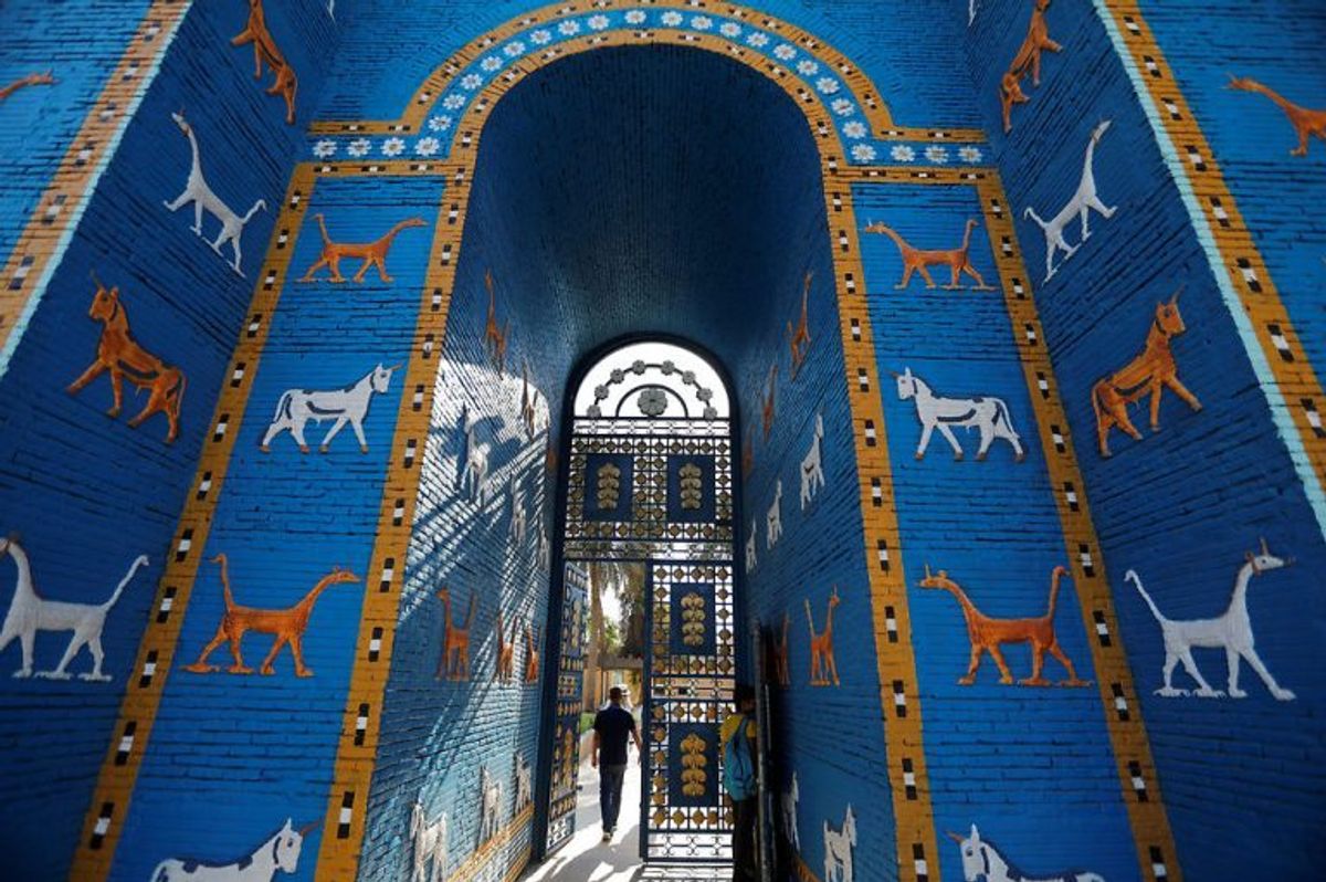 I 35 år har Irak forsøgt at få den historiske by Babylon på listen. Nu er det lykkedes. Foto: Scanpix