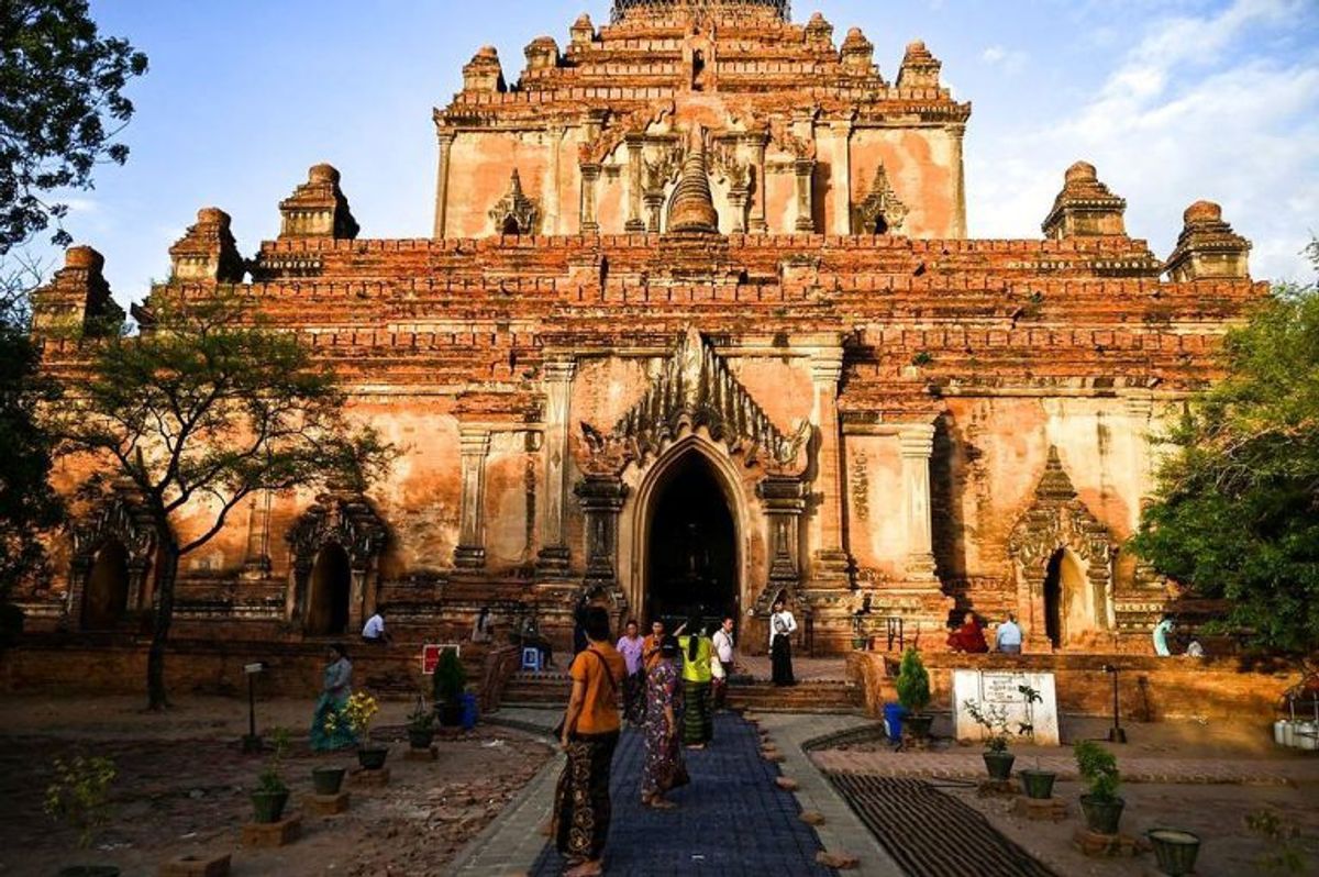 Bagan har over 3000 templer. Nu er byen i Myanmar på verdensarvslisten. KLIK VIDERE OG SE FLERE STEDER. Foto: Scanpix