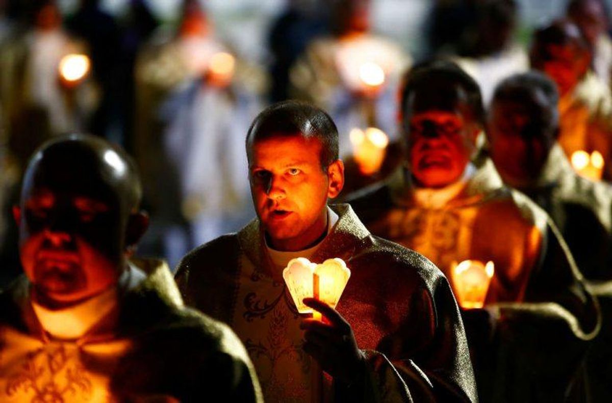 Den årlige Budslav fest for kristne har givet byen Budslav status af verdensarv. Foto: Scanpix