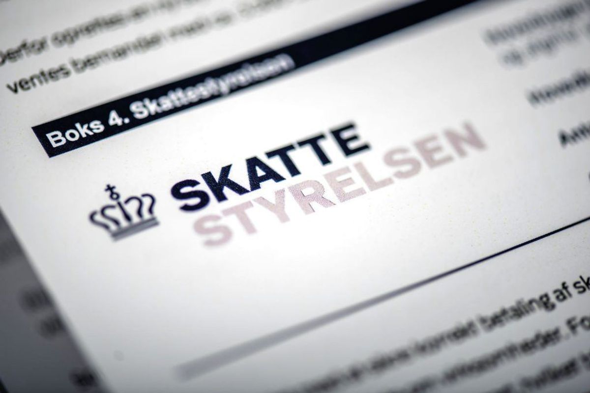 Skattestyrelsen har en funktion, hvor du kan se et eksempel på dine nye forskudsopgørelse og effekten af de nye renter, inden du rent faktisk indberetter det. (Foto: Thomas Lekfeldt/Scanpix 2017)