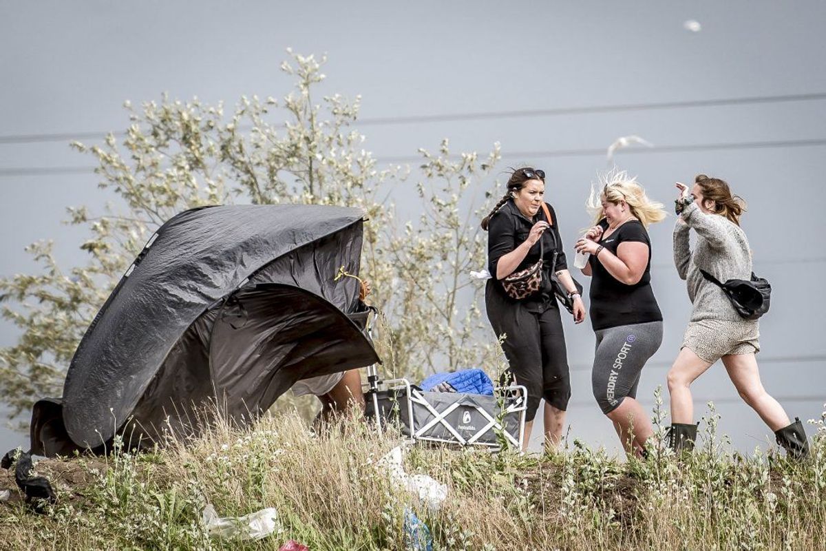 Både 2. juli og de kommende dage er der udsigt til mærkbart blæsevejr. Foto: Mads Claus Rasmussen/Ritzau Scanpix.