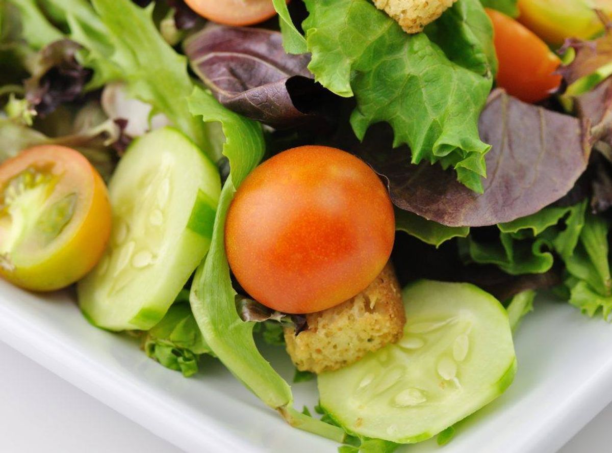 I denne omgang er det dog salatbaren, der er problemet. Foto: Colourbox.