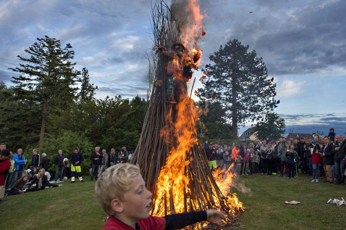 2012: En kølig aften med spredte byger. (Foto: Jens Nørgaard Larsen/Ritzau Scanpix)