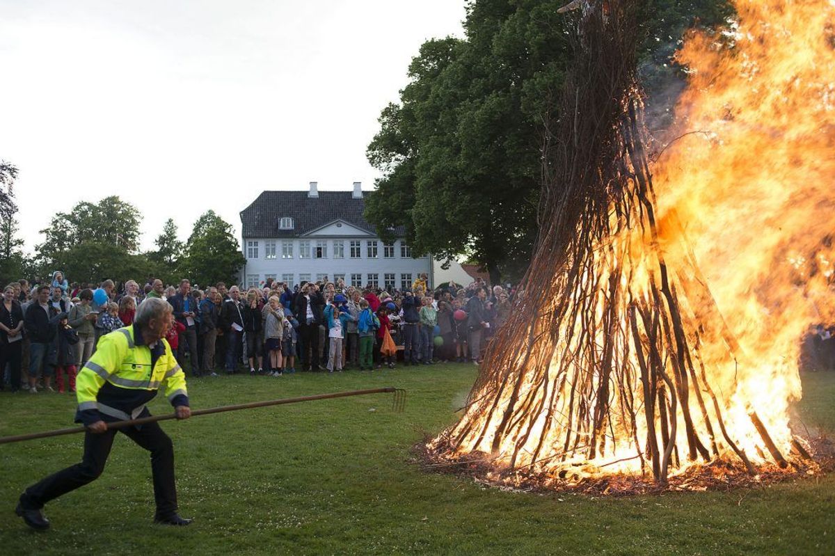 2009: Svag vind, tørt vejr, ca. 15°C og en smuk solnedgang. (Foto: Claus Bech/Scanpix 2013)