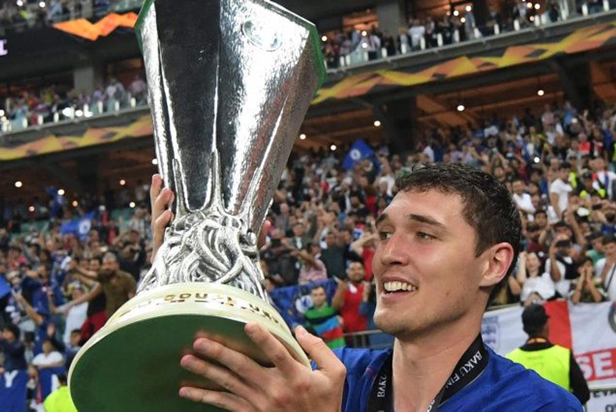 Andreas Christensen har været med i samtlige kampe på vej mod onsdagens Europa League-finale, hvor Arsenal blev slået med 4-1. Foto: Ozan Kose/AFP