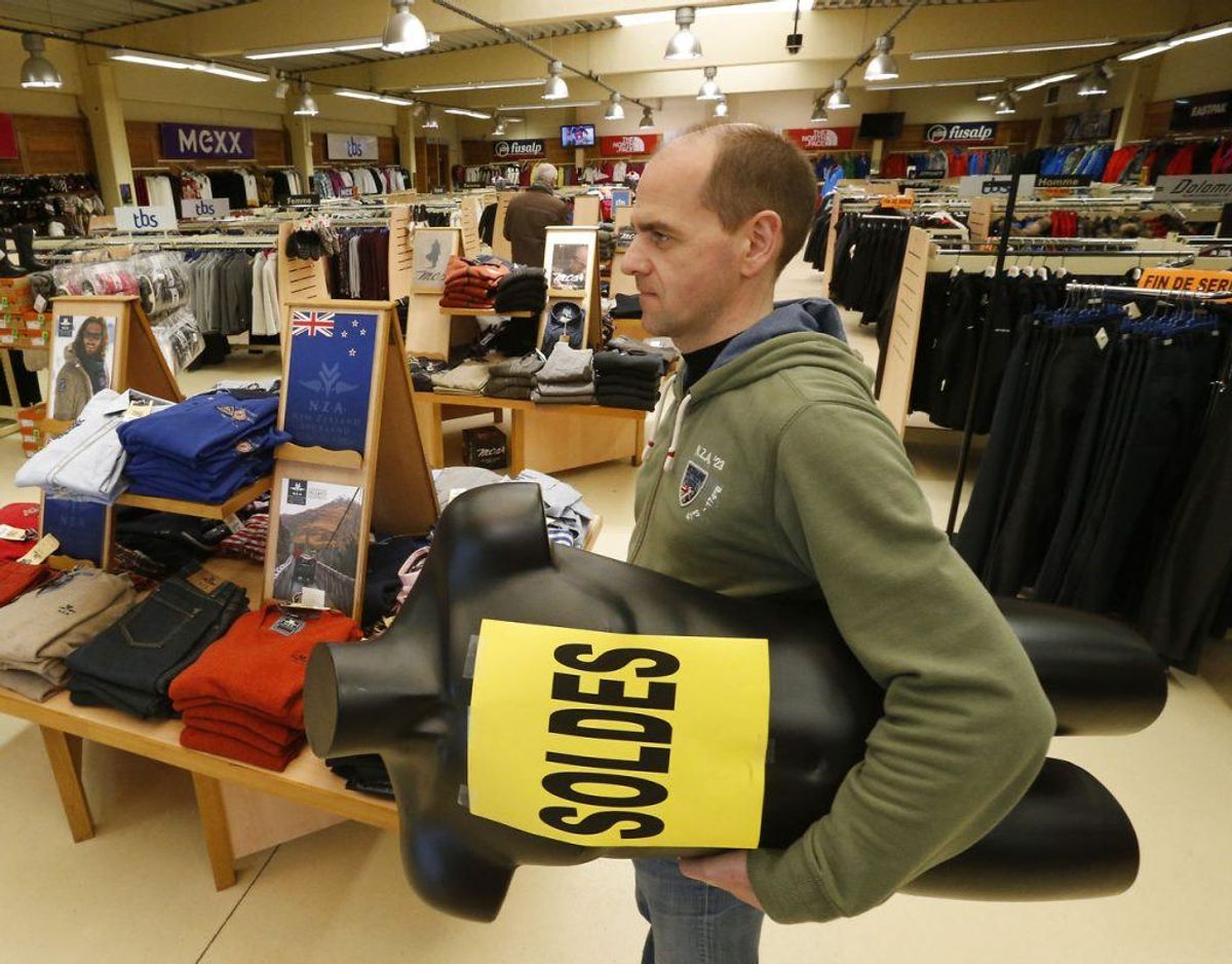 Sammenlign med normalprisen, når du ser et tilbudsskilt. Et gult skilt er ikke ensbetydende med et godt tilbud.
Arkivfoto: Pascal Rossignol/Scanpix.