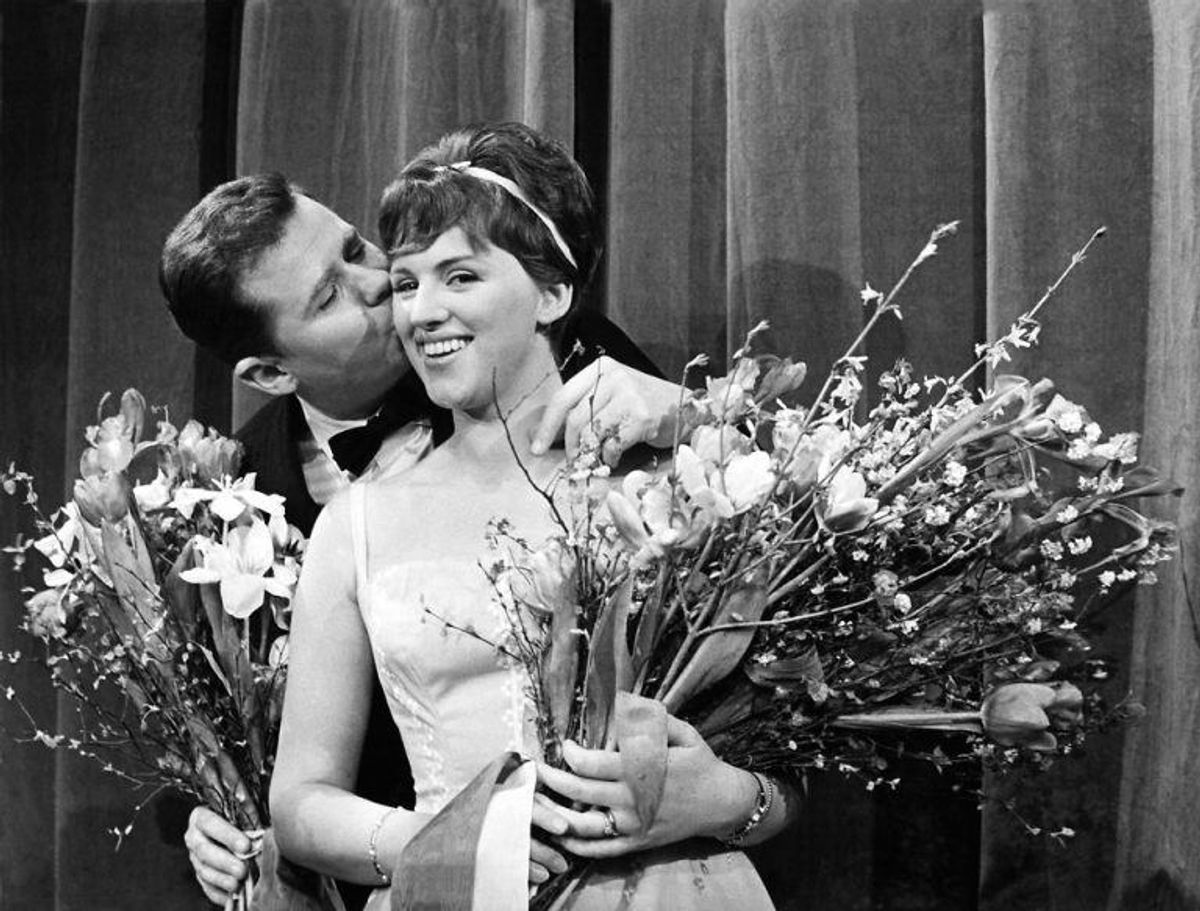 Grethe og Jørgen Ingmanns Dansevise gav Danmark sin første sejr nogensinde i Eurovision. Det skete i 1963. Foto: Scanpix