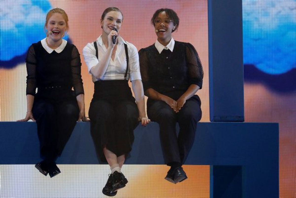 Leonora er finaleklar i Eurovision. KLIK FOR FLERE BILLEDER. Foto: Amir Cohen/Reuters