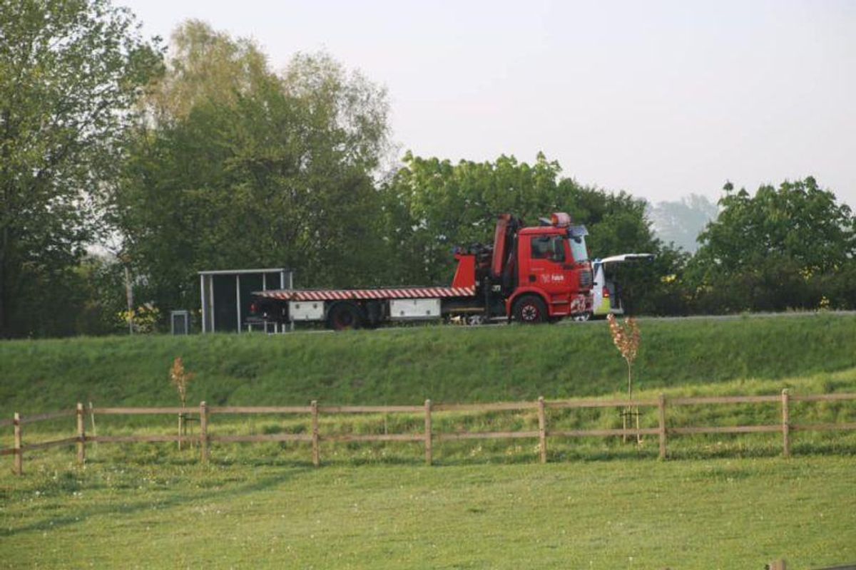 En alvorlig ulykke ved Slangerup har spærret en hovedvej i begge retninger. KLIK for mere info. Foto: Presse-fotos.