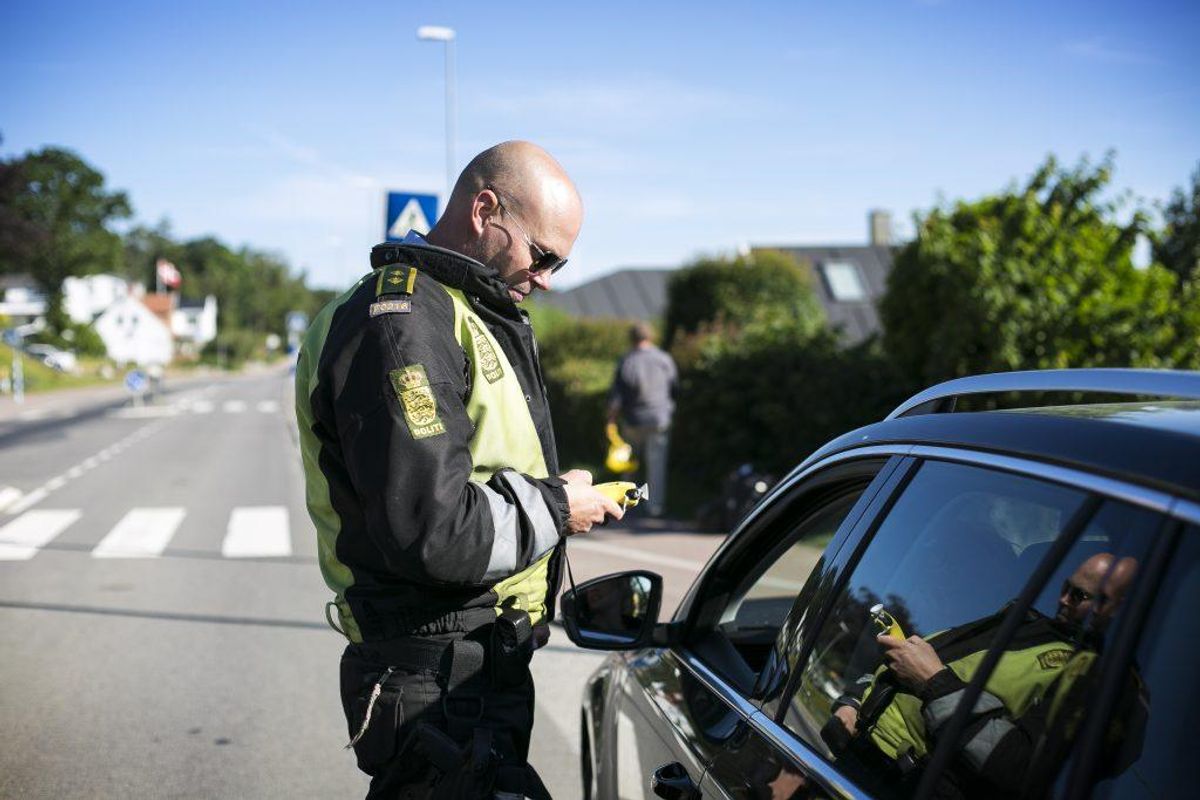 Igen har Østjyllands Politi været på kontrol i Aarhus V. Og igen blev der kørt vanvittigt stærkt. KLIK for mere. Arkivfoto: Rådet for Sikker Trafik.