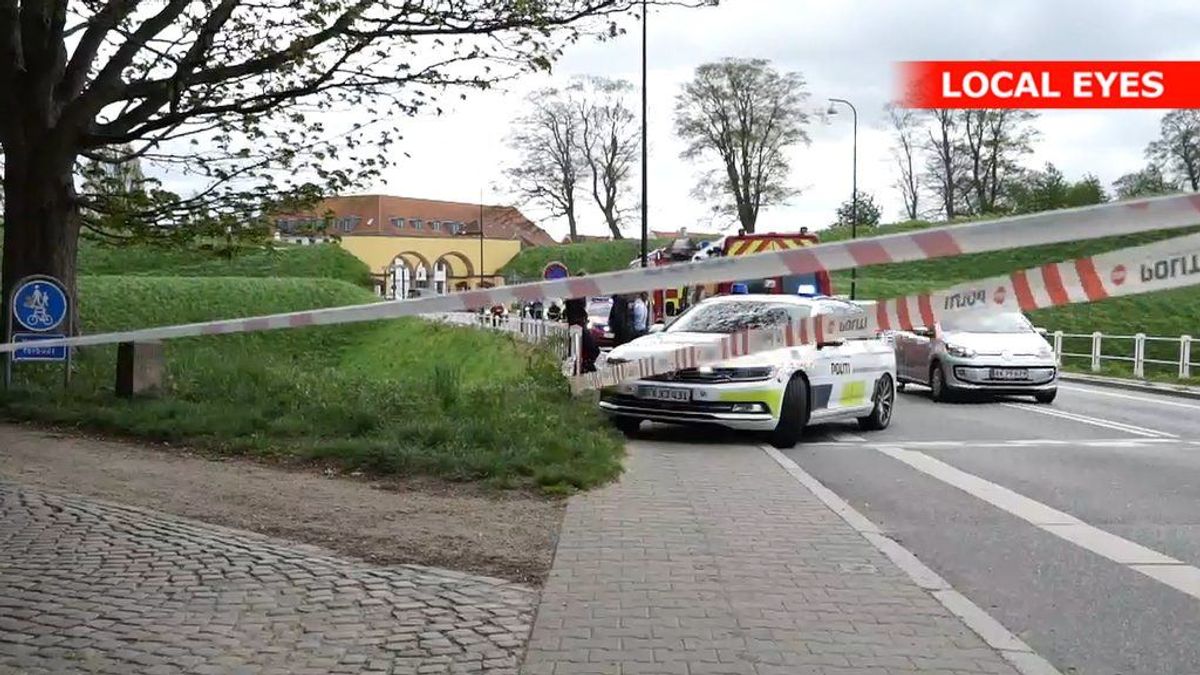En borger opdagede før middag et lig af en kvinde i vandet. KLIK for mere. Foto: Local Eyes.